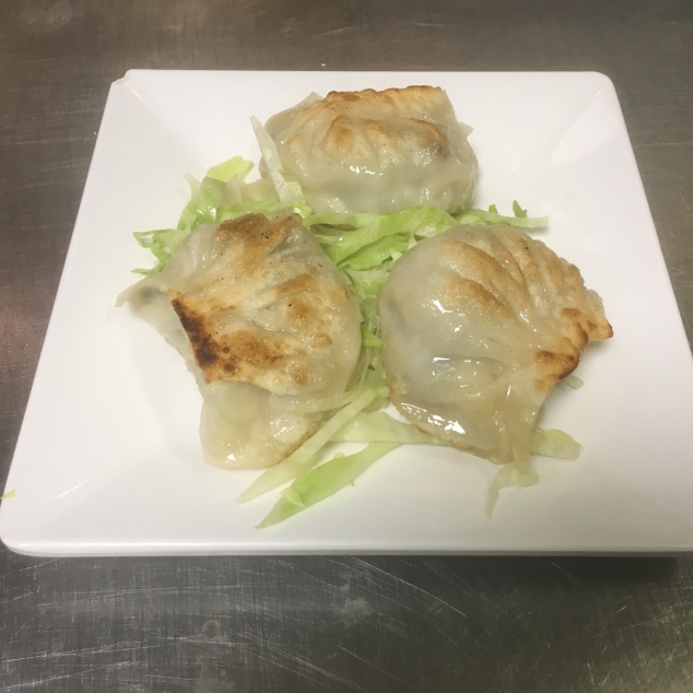 锅贴Gebakken dumpling