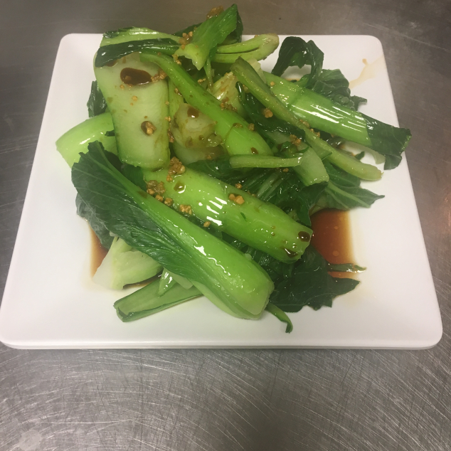 白菜蒜蓉 Pakchoi met knoflook