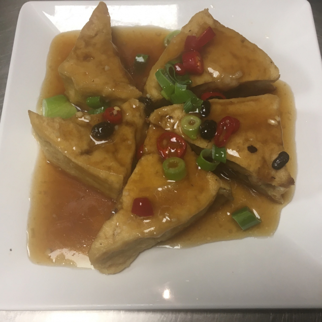 煎壤豆腐Gevulde tofu