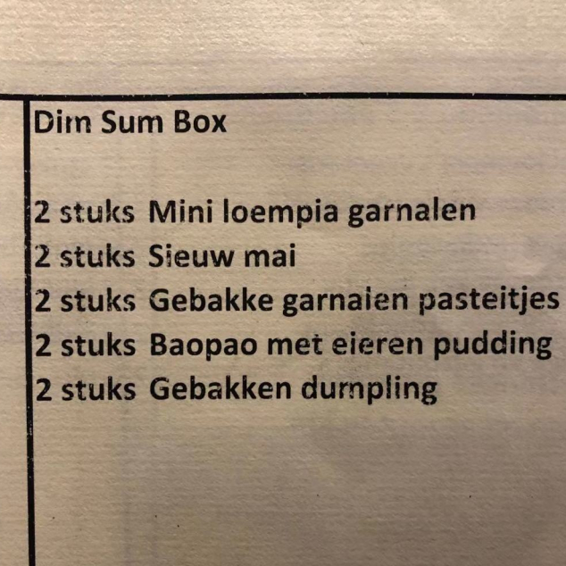 Dim Sum Box